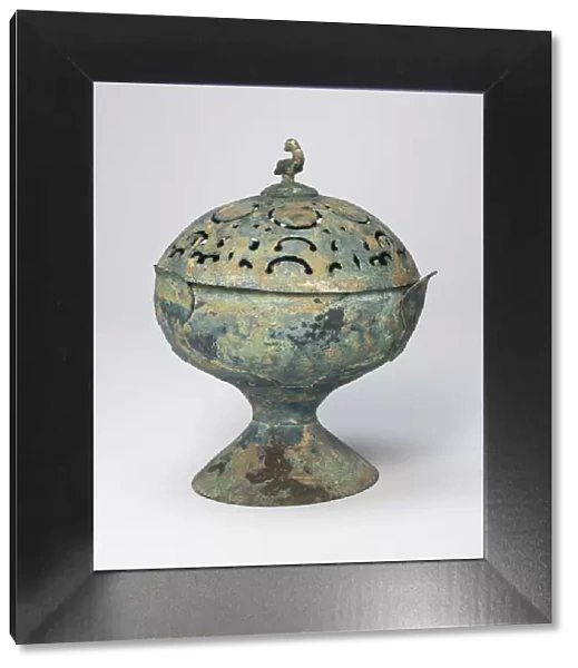 Incense Burner (Xunlu or Xianglu), Eastern Han dynasty (A. D. 25-220), 1st  /  2nd century A. D