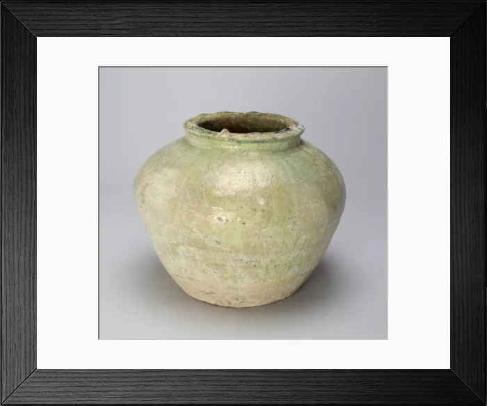 Framed Print : Jar, Eastern Han dynasty (A. D. 25-220). Creator: Unknown Framed Print : Jar, Eastern Han dynasty (A. D. 25-220). Creator: Unknown
