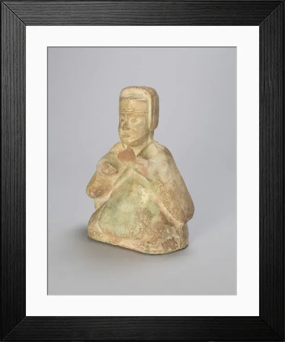Framed Print : Board Game Player, Eastern Han dynasty (A. D. 25-220). Creator: Unknown Framed Print : Board Game Player, Eastern Han dynasty (A. D. 25-220). Creator: Unknown