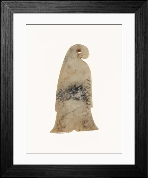 Framed Print : Fish Pendant, Western Zhou period, 11th / 10th century B. C. Creator: Unknown Framed Print : Fish Pendant, Western Zhou period, 11th / 10th century B. C. Creator: Unknown