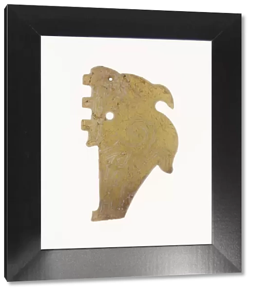 Bird Pendant, Shang period, 13th-11th century B. C. Creator: Unknown