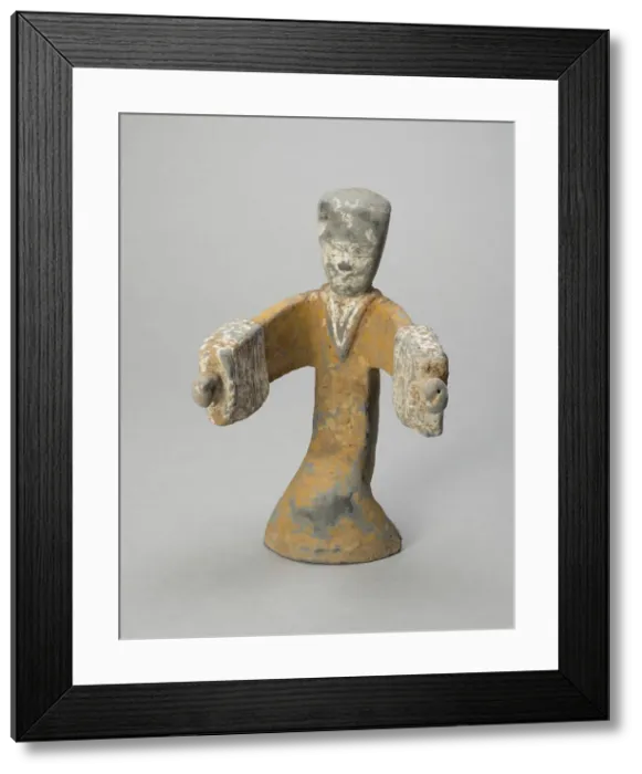 Framed Print : Female Dancer (Tomb Figurine), Western Han dynasty (206 B. C. -A. D. 9), c. 2nd century B. C Framed Print : Female Dancer (Tomb Figurine), Western Han dynasty (206 B. C. -A. D. 9), c. 2nd century B. C