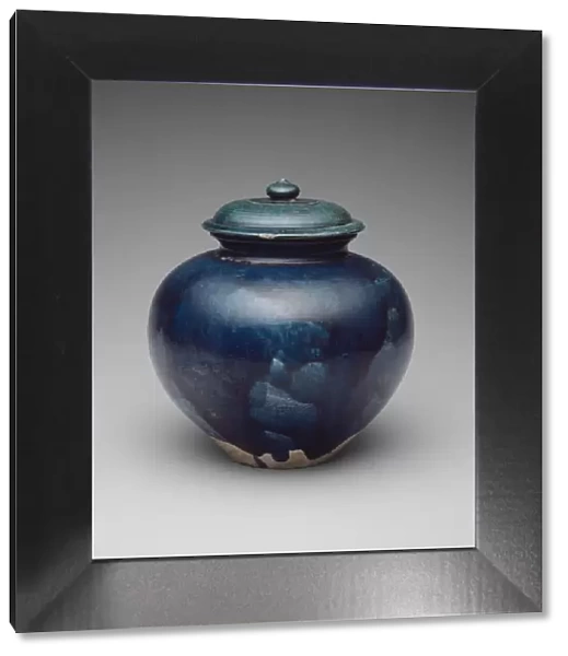 Jar with Cover, Tang dynasty (618-906), first half of 8th century. Creator: Unknown