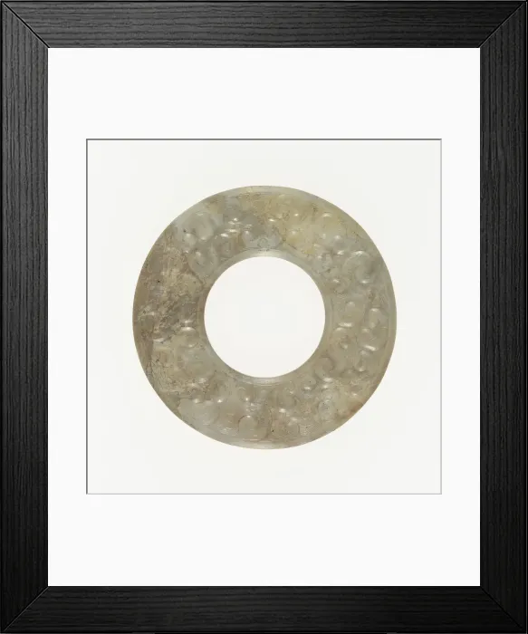 Framed Print : Ring, Eastern Zhou period, 5th century B. C. Creator: Unknown Framed Print : Ring, Eastern Zhou period, 5th century B. C. Creator: Unknown