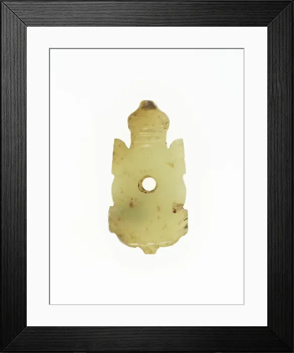 Framed Print : Turtle Pendant, Western Zhou period, 11th / 10th century B. C. Creator: Unknown Framed Print : Turtle Pendant, Western Zhou period, 11th / 10th century B. C. Creator: Unknown