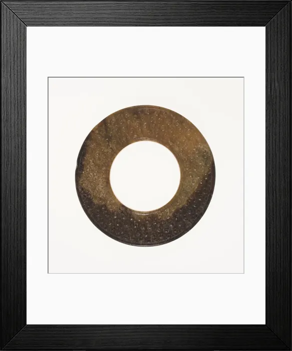 Framed Print : Ring, Eastern Zhou period, 4th / 3rd century B. C. Creator: Unknown Framed Print : Ring, Eastern Zhou period, 4th / 3rd century B. C. Creator: Unknown