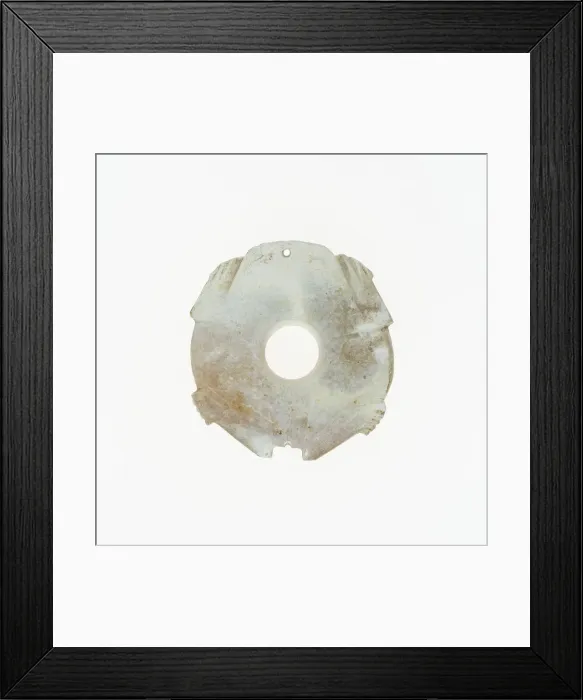 Framed Print : Toad Pendant, Western Zhou period, 11th / 10th century B. C. Creator: Unknown Framed Print : Toad Pendant, Western Zhou period, 11th / 10th century B. C. Creator: Unknown