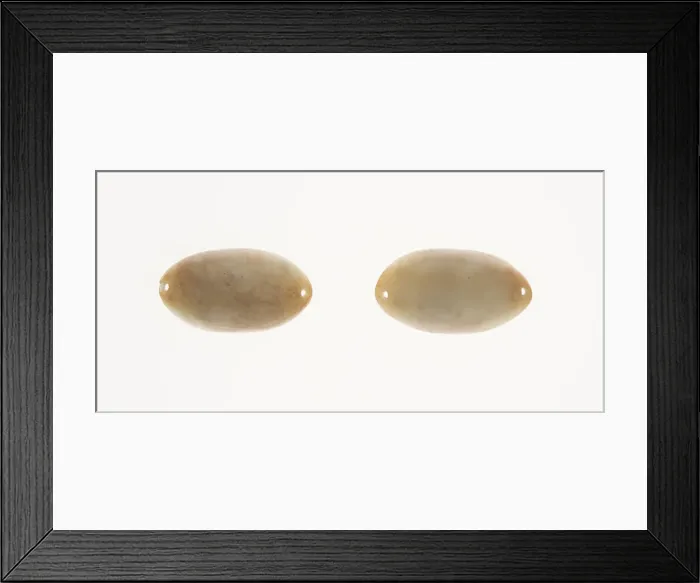 Framed Print : Eye Cover, Style of Eastern Zhou period or Han dynasty. Creator: Unknown Framed Print : Eye Cover, Style of Eastern Zhou period or Han dynasty. Creator: Unknown