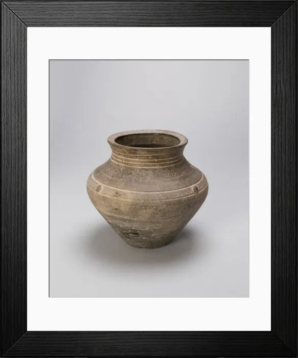 Framed Print : Jar (Guan), Style of Shang dynasty (c. 1600-1050 B. C. ). Creator: Unknown Framed Print : Jar (Guan), Style of Shang dynasty (c. 1600-1050 B. C. ). Creator: Unknown
