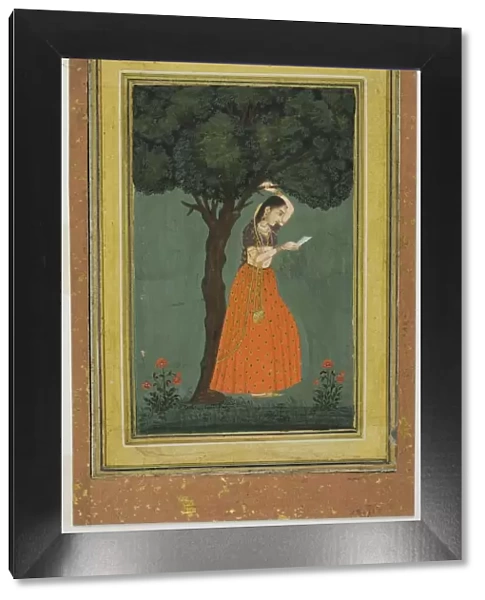 Woman Grasping Tree Branch, 18th  /  19th century. Creator: Unknown
