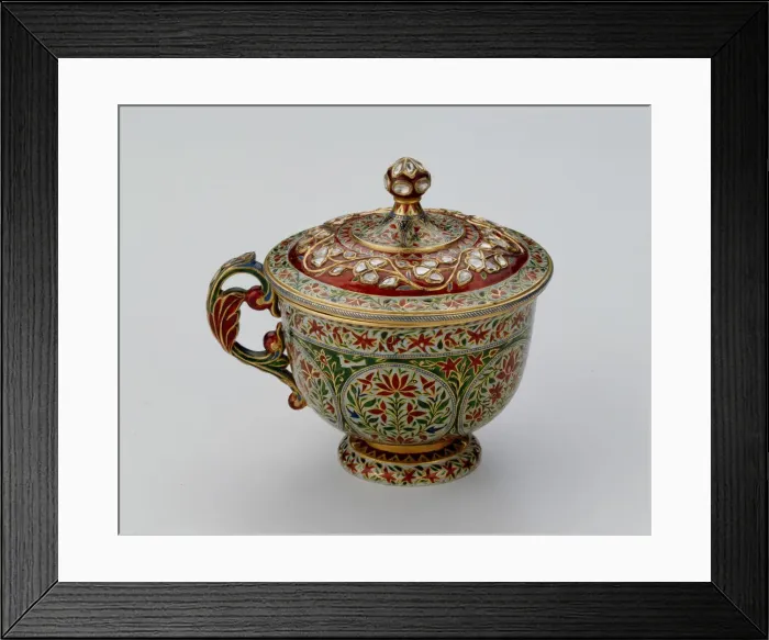 Framed Print : Wine Cup with Cover, 18th / 19th century. Creator: Unknown Framed Print : Wine Cup with Cover, 18th / 19th century. Creator: Unknown