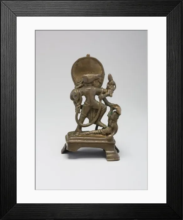 Framed Print : Boar Incarnation of God Vishnu Lifting Earth Goddess (Bhuvaraha), 11th century Framed Print : Boar Incarnation of God Vishnu Lifting Earth Goddess (Bhuvaraha), 11th century