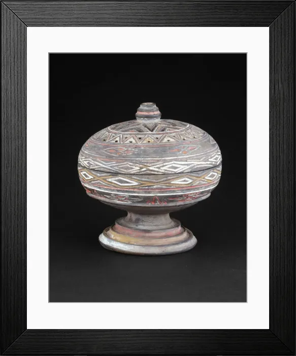 Framed Print : Incense Burner (Xianglu), Western Han dynasty (206 B. C. -A. D. 9). Creator: Unknown Framed Print : Incense Burner (Xianglu), Western Han dynasty (206 B. C. -A. D. 9). Creator: Unknown