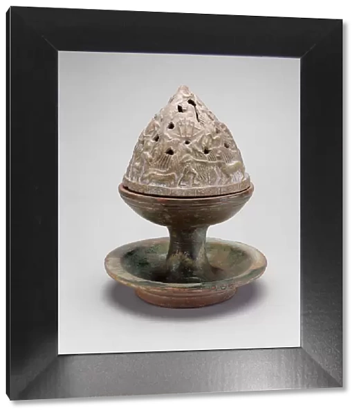 Mountain-Shaped Incense Burner (Boshan Xianglu), Western Han dynasty (206 B. C. -A. D. 9)