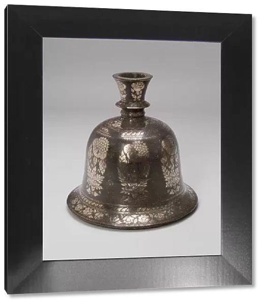 Bell-Shaped Huqqa Base with Floral Design, 18th  /  19th century. Creator: Unknown