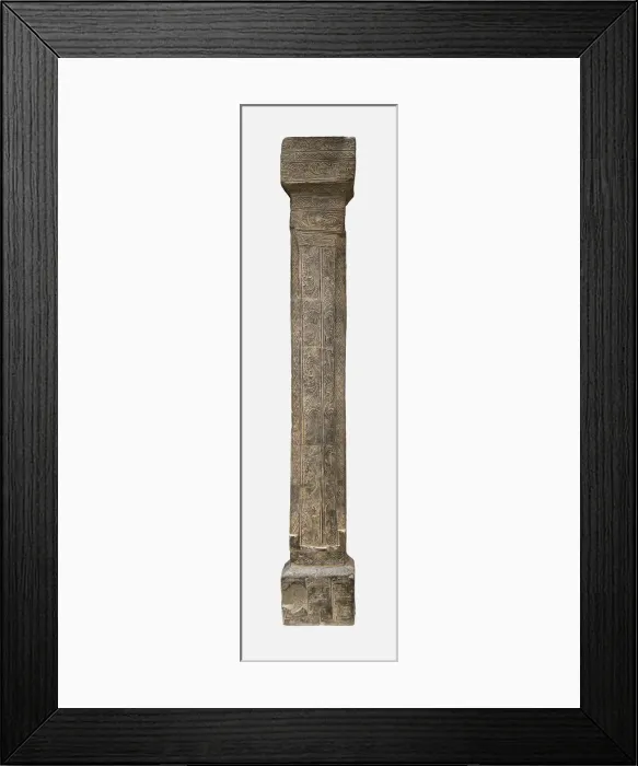 Framed Print : Pillar from Tomb Chamber, Western Han dynasty (206 B. C. -A. D. 9), 1st century B. C Framed Print : Pillar from Tomb Chamber, Western Han dynasty (206 B. C. -A. D. 9), 1st century B. C