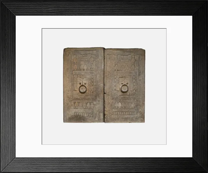 Framed Print : Pair of Tomb Chamber Doors, Western Han dynasty (206 B. C. -A. D. 9), 1st century B. C Framed Print : Pair of Tomb Chamber Doors, Western Han dynasty (206 B. C. -A. D. 9), 1st century B. C