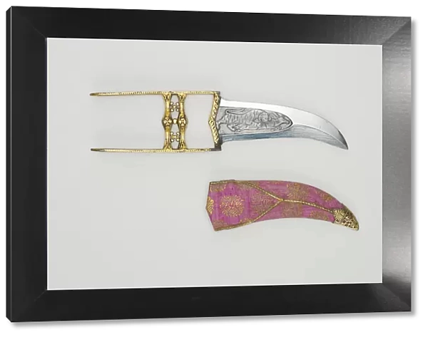 Dagger (Katar), 18th century. Creator: Unknown