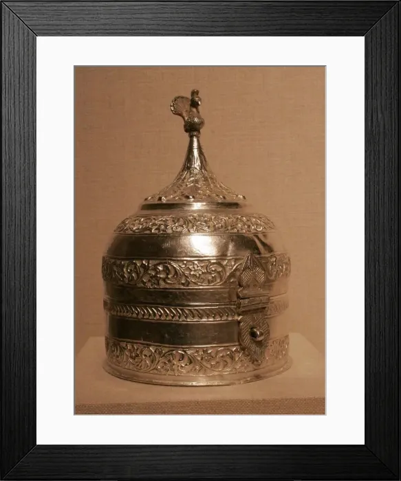 Framed Print : Betel-Leaf Container (Pandan), 19th century. Creator: Unknown Framed Print : Betel-Leaf Container (Pandan), 19th century. Creator: Unknown