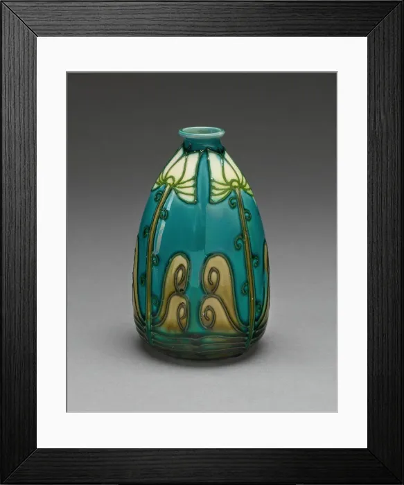 Framed Print : Vase, England, c. 1900. Creator: Minton Framed Print : Vase, England, c. 1900. Creator: Minton
