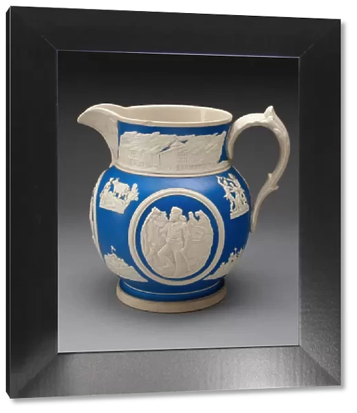 Chicago Pitcher, England, 1893. Creator: W. T. Copeland & Sons