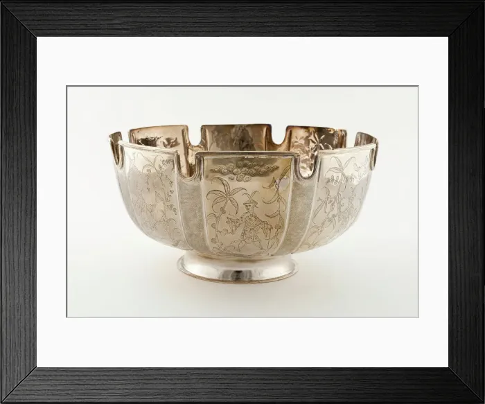 Framed Print : Monteith, London, 1685 / 86. Creator: Unknown Framed Print : Monteith, London, 1685 / 86. Creator: Unknown