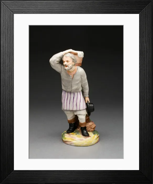 Framed Print : Ice Cream Peddler, Saint Petersburg, c. 1779 / 96. Creators: Jean Rachette Framed Print : Ice Cream Peddler, Saint Petersburg, c. 1779 / 96. Creators: Jean Rachette