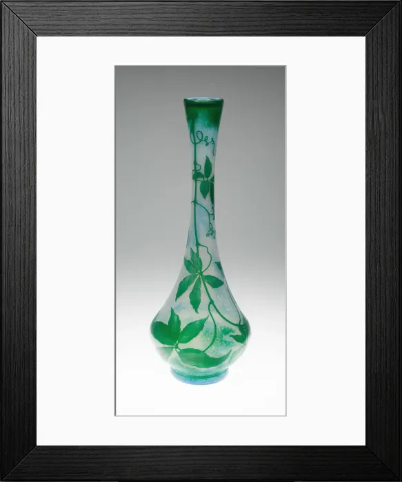 Framed Print : Vase, France, c. 1895  /  1900. Creator: Daum Freres, Nancy