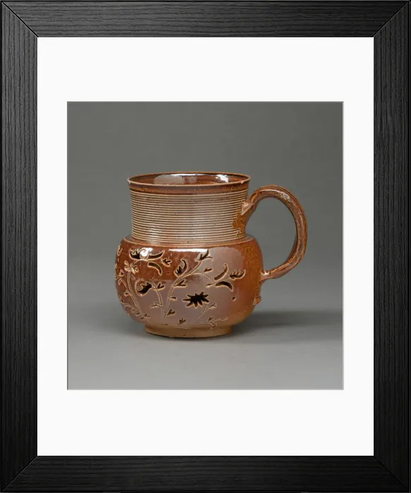 Framed Print : Mug, Nottinghamshire, c. 1700. Creator: Unknown Framed Print : Mug, Nottinghamshire, c. 1700. Creator: Unknown