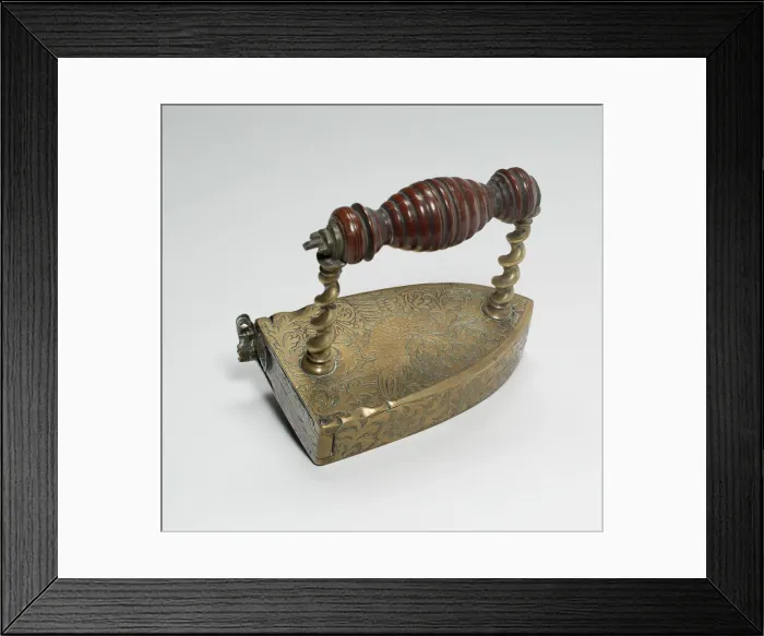 Framed Print : Sad Iron, Netherlands, 1744. Creator: Unknown Framed Print : Sad Iron, Netherlands, 1744. Creator: Unknown