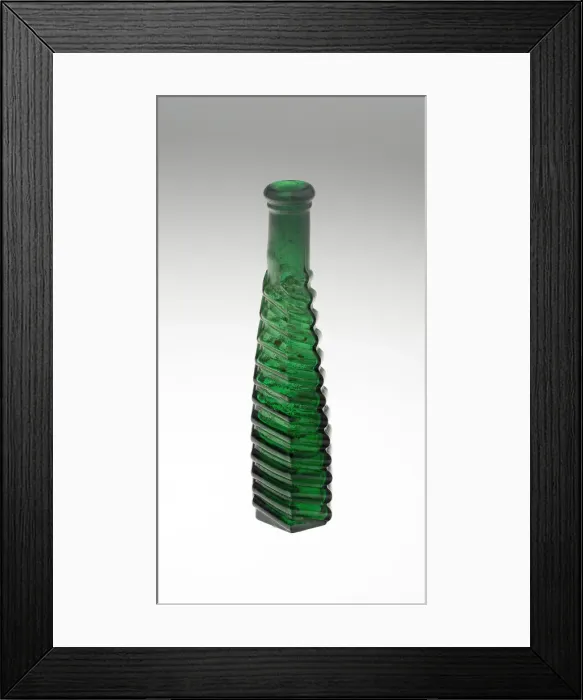 Framed Print : Bottle, Bohemia, c. 1840 / 50. Creator: Unknown Framed Print : Bottle, Bohemia, c. 1840 / 50. Creator: Unknown