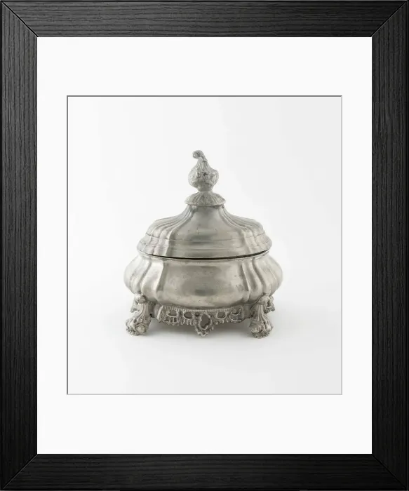Framed Print : Tobacco Box, Netherlands, c. 1760. Creator: Unknown Framed Print : Tobacco Box, Netherlands, c. 1760. Creator: Unknown