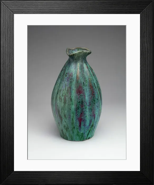 Framed Print : Vase, France, c. 1900. Creator: Pierre-Adrien Dalpayrat Framed Print : Vase, France, c. 1900. Creator: Pierre-Adrien Dalpayrat