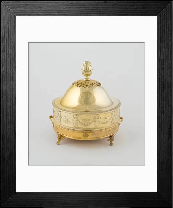Framed Print : Pair of Warming Dishes, Paris, 1794 / 97. Creators: Martin-Guillaume Biennais Framed Print : Pair of Warming Dishes, Paris, 1794 / 97. Creators: Martin-Guillaume Biennais
