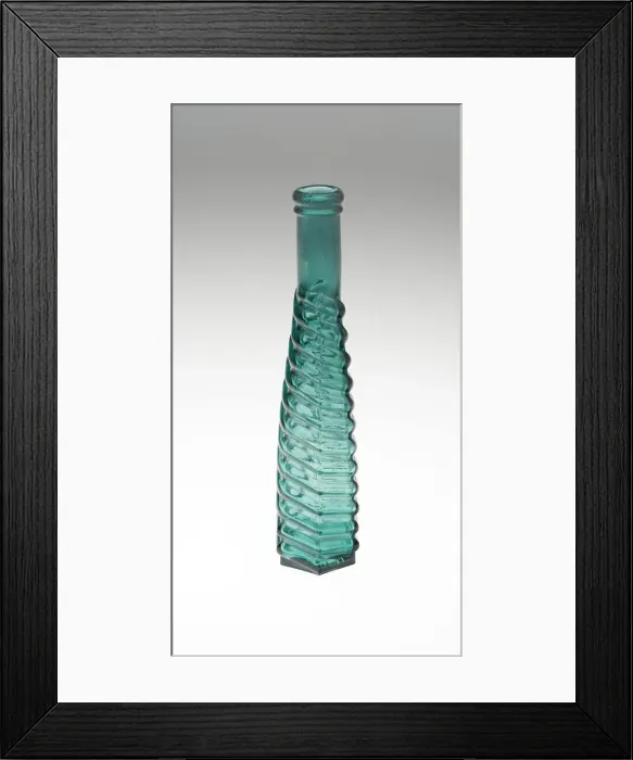 Framed Print : Bottle, England, c. 1840 / 50. Creator: Unknown Framed Print : Bottle, England, c. 1840 / 50. Creator: Unknown