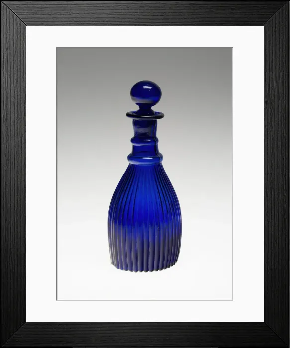 Framed Print : Bitters Bottle, Europe, 19th century. Creator: Unknown