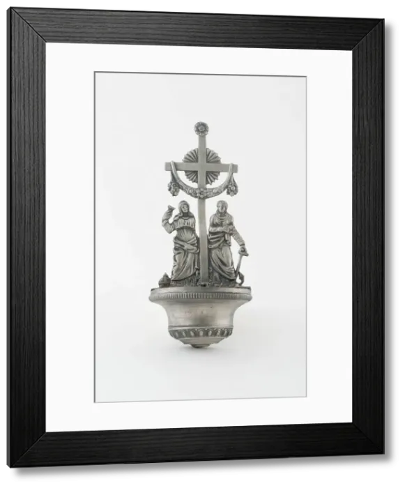 Framed Print : Holy Water Stoup (Benitier), Flanders, 19th century. Creator: Unknown Framed Print : Holy Water Stoup (Benitier), Flanders, 19th century. Creator: Unknown
