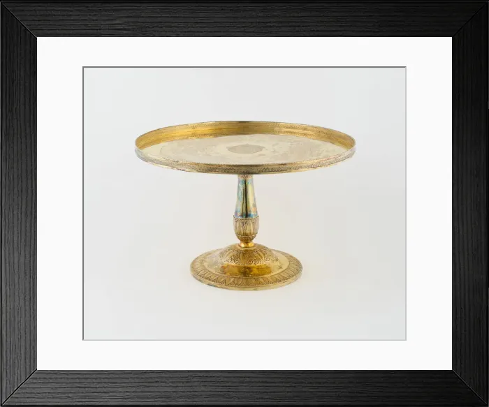 Framed Print : Two Tazzas, Rome, c. 1820. Creator: Pietro Paola Spagna Framed Print : Two Tazzas, Rome, c. 1820. Creator: Pietro Paola Spagna