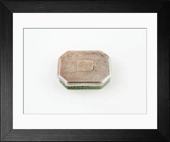 Framed Print : Vinaigrette, London, c. 1829. Creator: Unknown Framed Print : Vinaigrette, London, c. 1829. Creator: Unknown