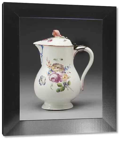 Milk Jug, Mennecy, 1750-60. Creator: Mennecy Porcelain Factory