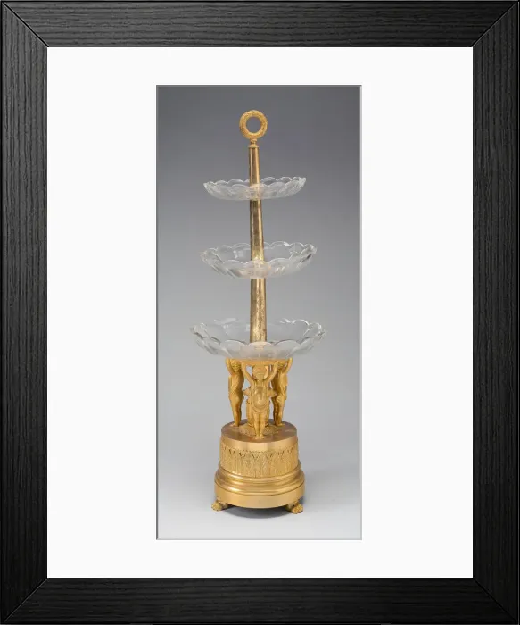 Framed Print : Epergne, Paris, c. 1810 / 20. Creator: Pierre-Philippe Thomire Framed Print : Epergne, Paris, c. 1810 / 20. Creator: Pierre-Philippe Thomire