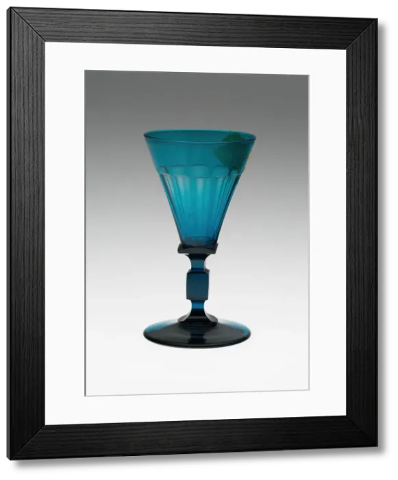 Framed Print : Goblet, Bohemia, Mid 18th century. Creator: Unknown Framed Print : Goblet, Bohemia, Mid 18th century. Creator: Unknown
