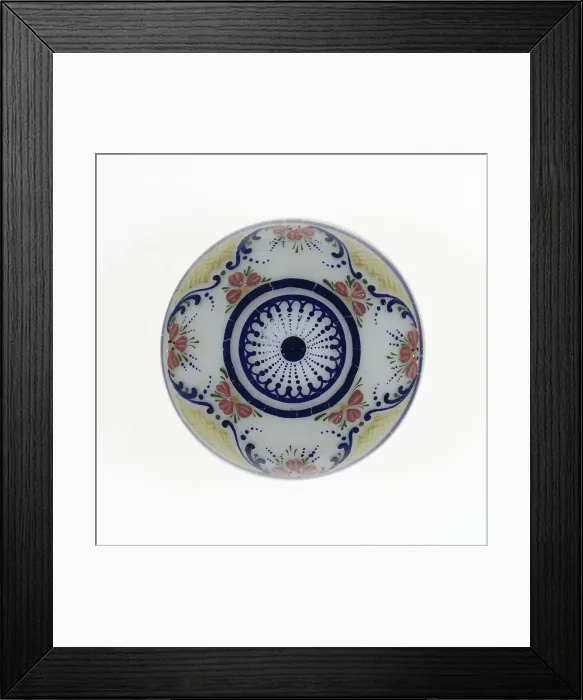Framed Print : Paperweight, Czech Republic, Mid 19th century. Creator: Unknown Framed Print : Paperweight, Czech Republic, Mid 19th century. Creator: Unknown