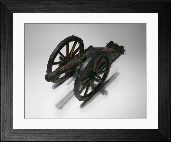 Framed Print : Model Field Cannon (Serpentine), Vienna, 1595. Creator: Hans Reischperger Framed Print : Model Field Cannon (Serpentine), Vienna, 1595. Creator: Hans Reischperger
