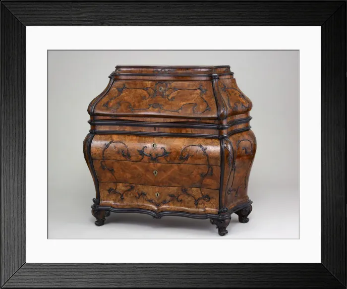Framed Print : Desk, Northern Italy, c. 1740. Creator: Unknown Framed Print : Desk, Northern Italy, c. 1740. Creator: Unknown