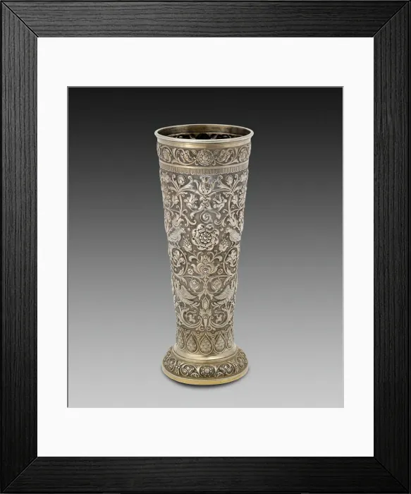 Framed Print : Vase, Russia, 1899 / 1900. Creator: Ovchinnikov Firm Framed Print : Vase, Russia, 1899 / 1900. Creator: Ovchinnikov Firm