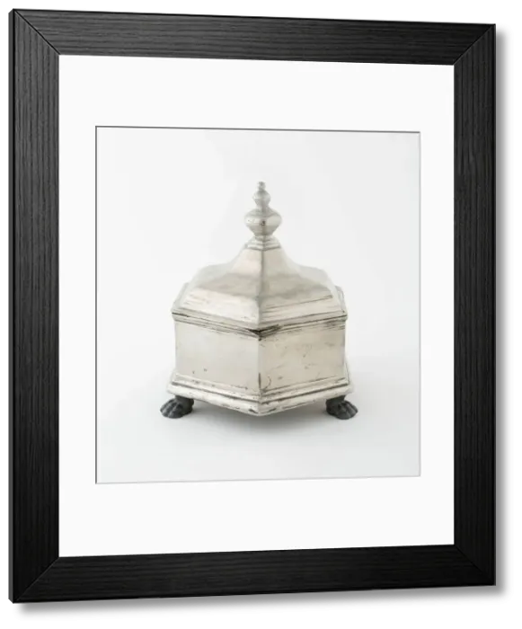 Framed Print : Tobacco Box, Netherlands, c. 1740. Creator: Unknown Framed Print : Tobacco Box, Netherlands, c. 1740. Creator: Unknown