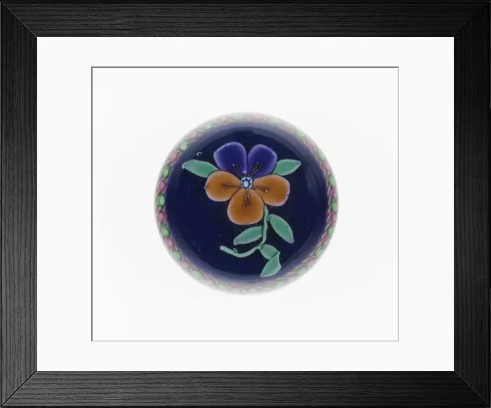 Framed Print : Paperweight, Liege, c. 1850-1900. Creator: Val St. Lambert Co Framed Print : Paperweight, Liege, c. 1850-1900. Creator: Val St. Lambert Co