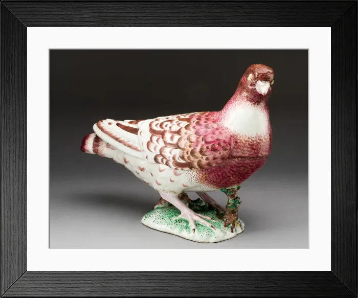 Framed Print : Pigeon Tureen, Strasbourg, c. 1755. Creators: Strasbourg Pottery Factory Framed Print : Pigeon Tureen, Strasbourg, c. 1755. Creators: Strasbourg Pottery Factory