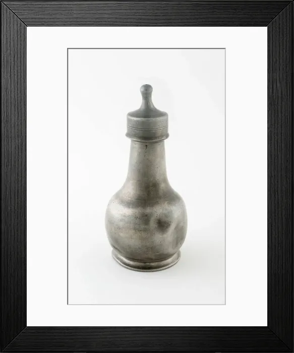 Framed Print : Nursing Bottle, England, c. 1800. Creator: Unknown Framed Print : Nursing Bottle, England, c. 1800. Creator: Unknown